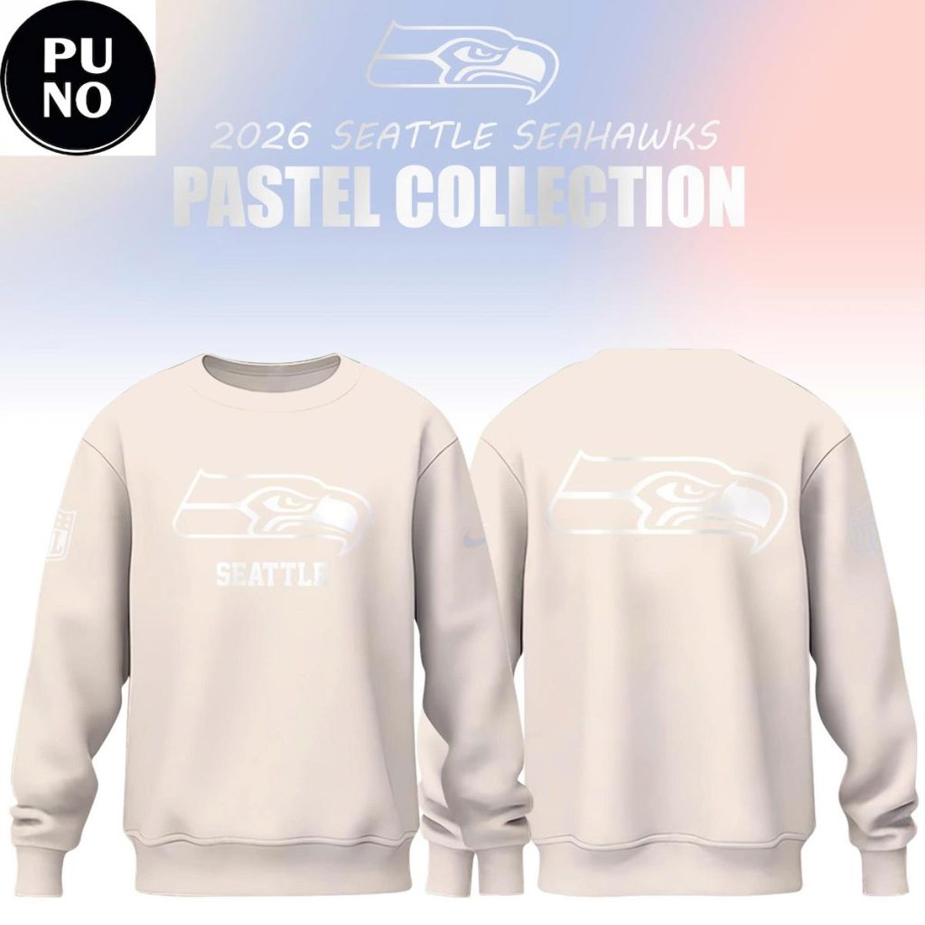 2026 Seattle Seahawks Travel Pastels Sweater