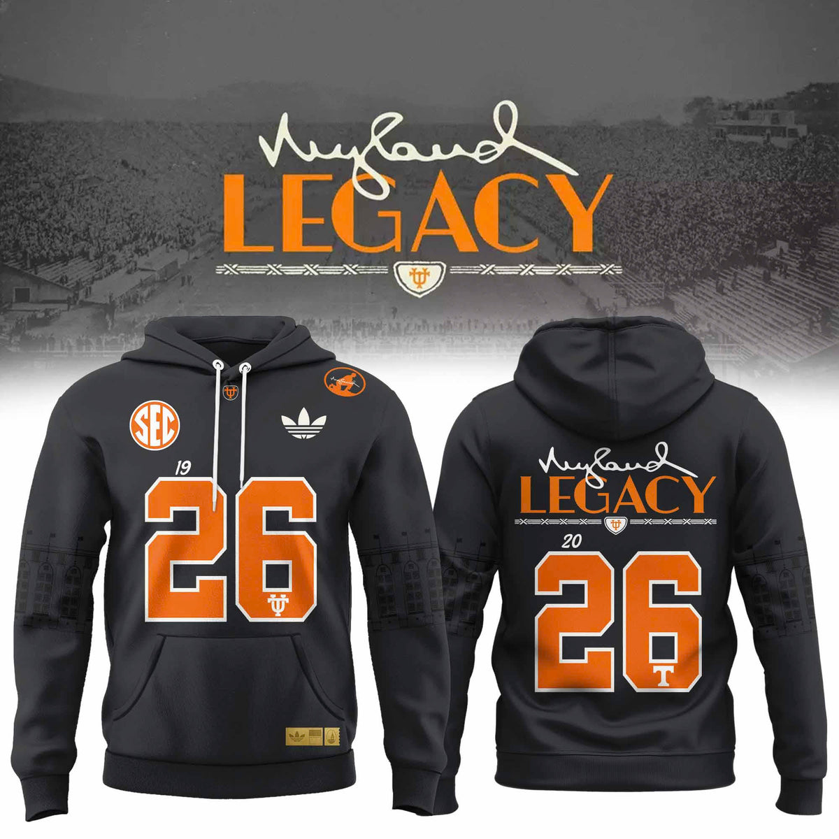 TN Nyld Lgcy Smokey Grey Collections Premium 3D Hoodie V5