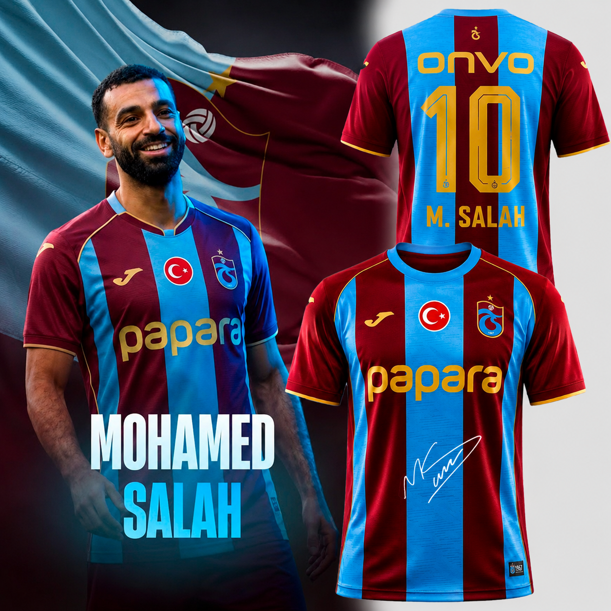 Mo Salah x Joma Trabzonspor 2026-27 Jersey