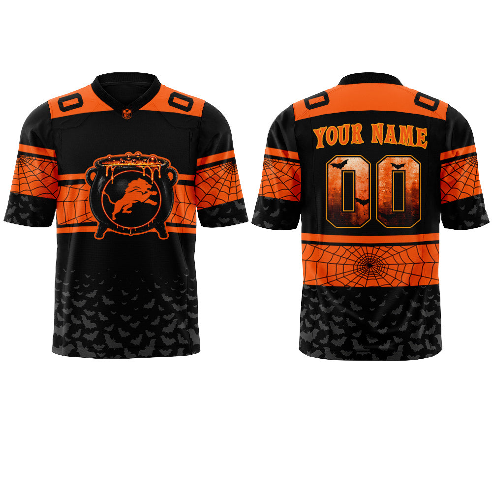 Detroit Football x Halloween Day '26 Jersey Custom