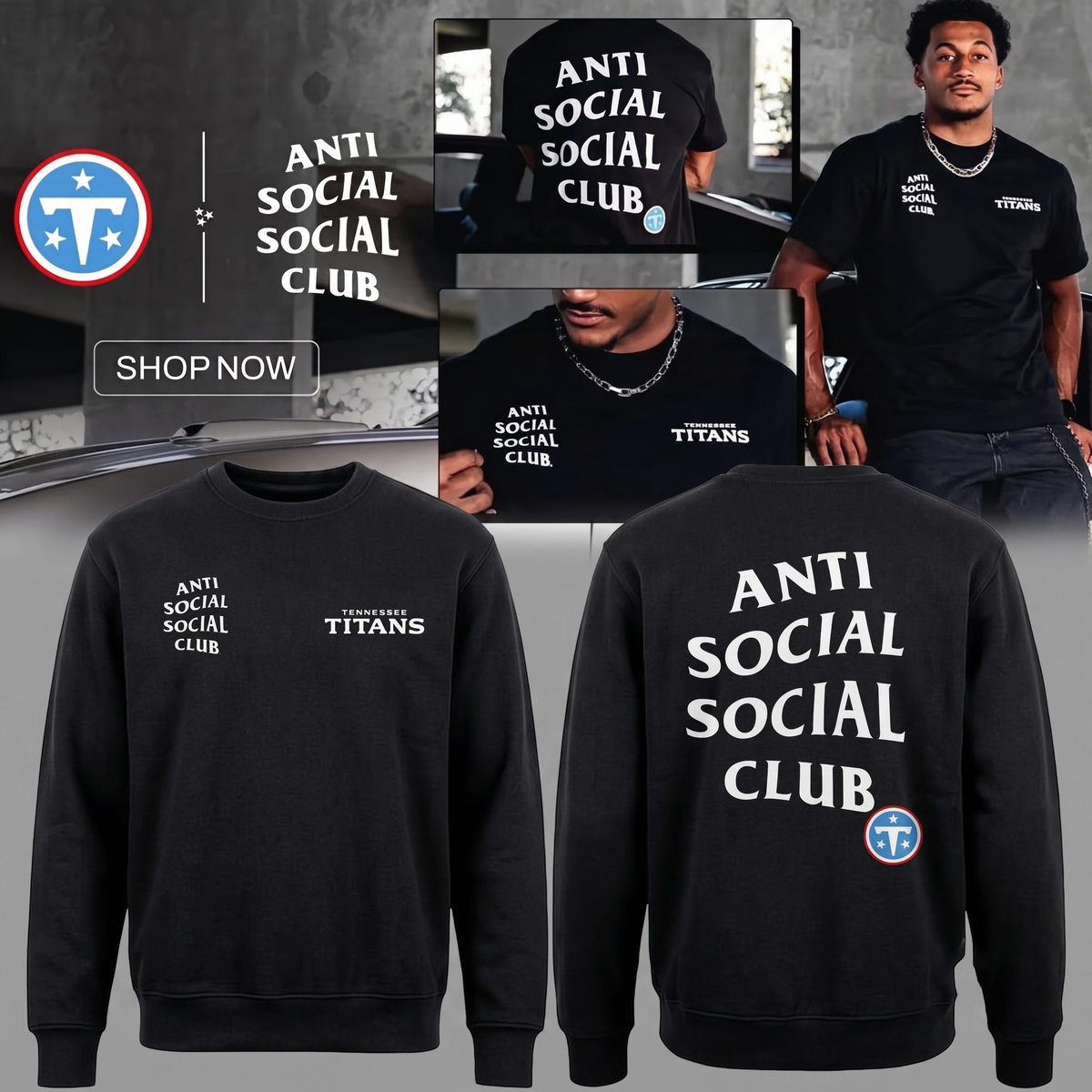 ASSC x Tennessee Titans Sweater