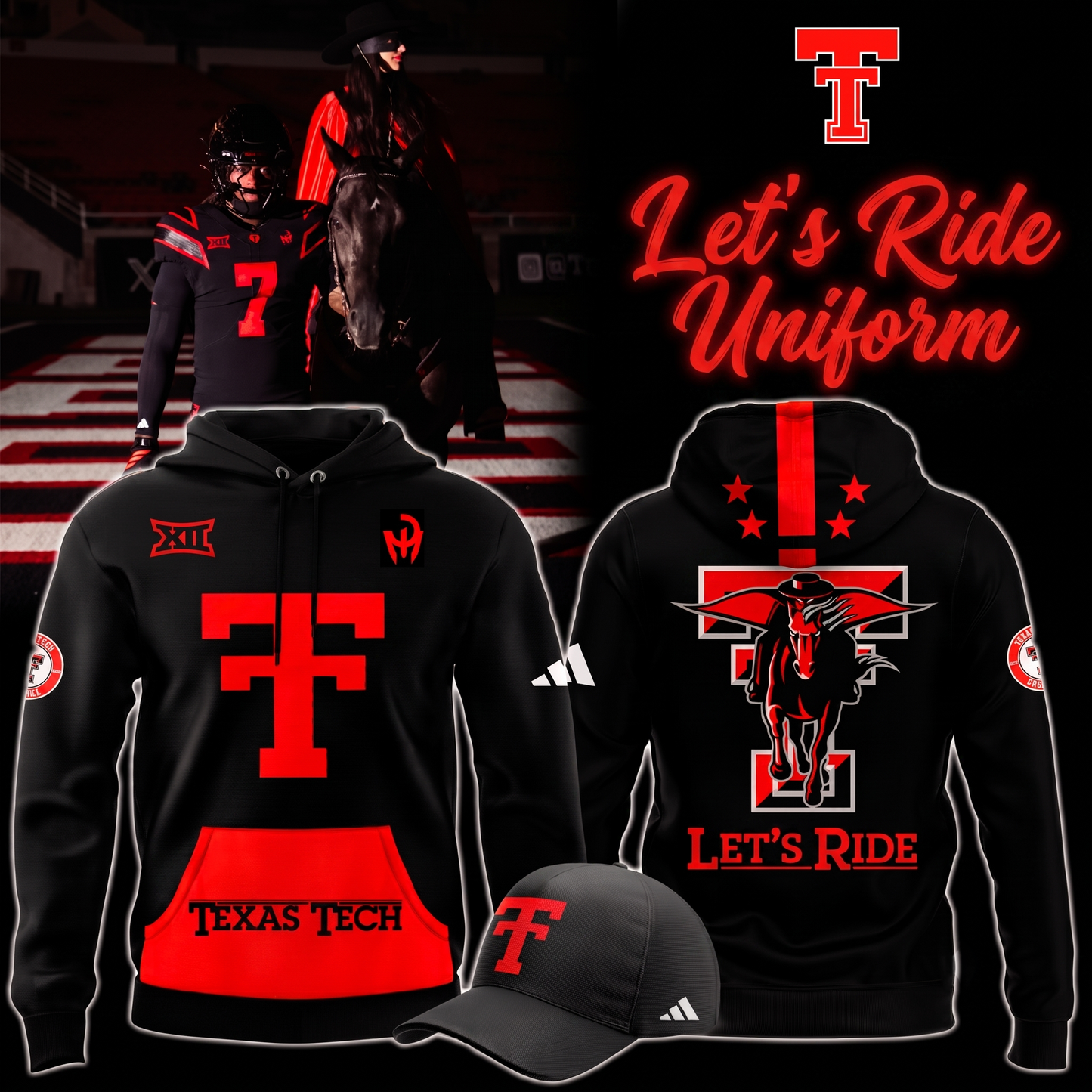 2026 Texas Tech - "Let's Ride" Uniform 🐴