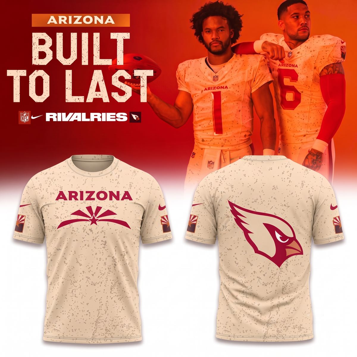 Special Edition Arizona Cardinals Rivalries Uniforms