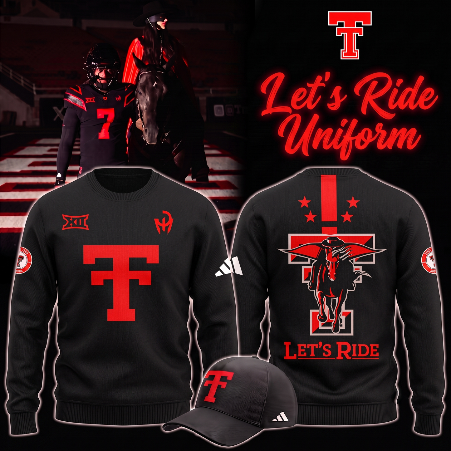 2026 Texas Tech - "Let's Ride" Uniform 🐴
