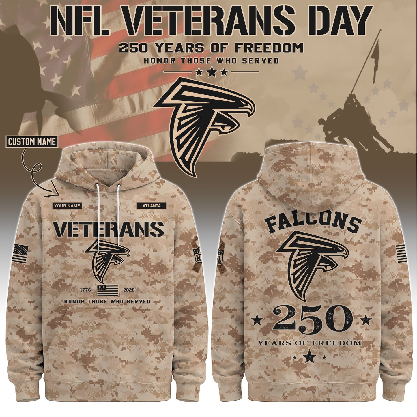 ATL Special Veterans Day 2026 Limited Edition Hoodie