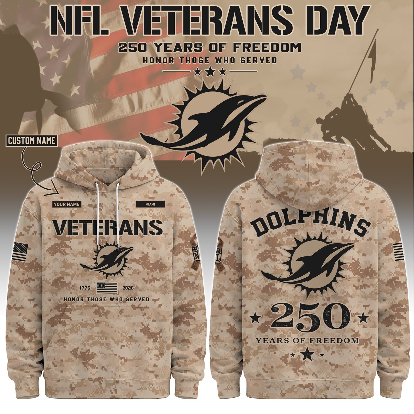 MIA Special Veterans Day 2026 Limited Edition Hoodie