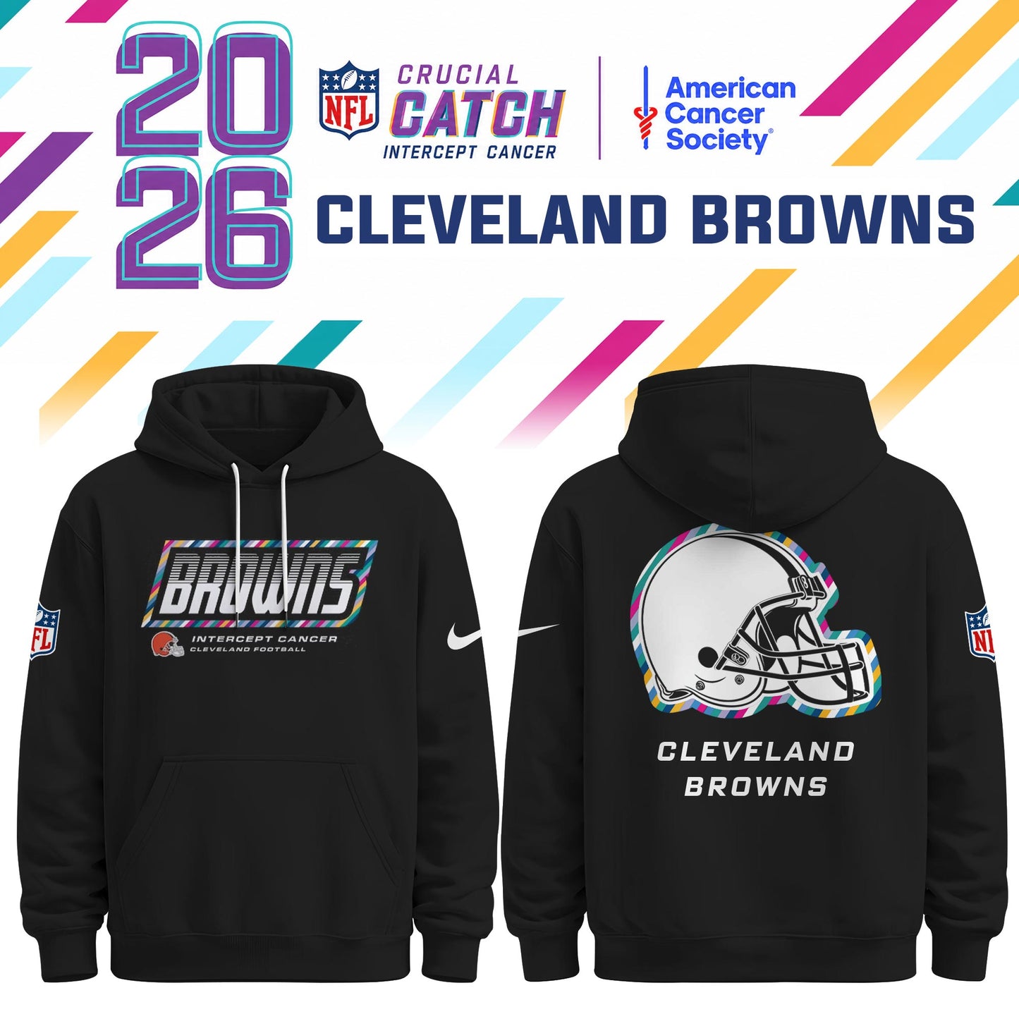 CLE Special Black Crucial Catch 2026 Limited Edition Hoodie