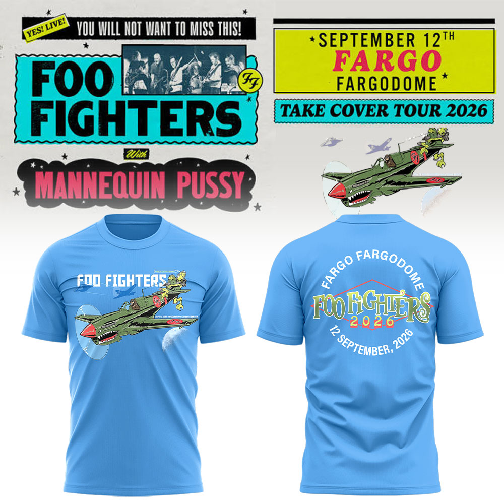 FF 🎸🎤 “Take Cover Tour 2026” at FARGODOME,ND TShirt
