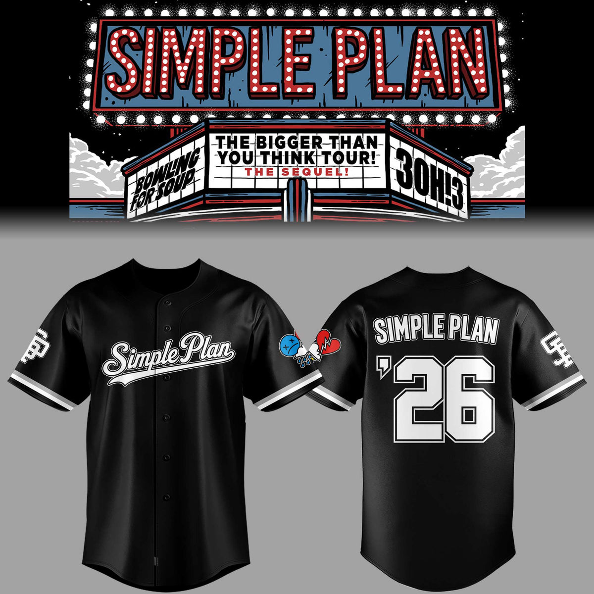 Limited Edition Bigger Than You Think! Tour Jersey