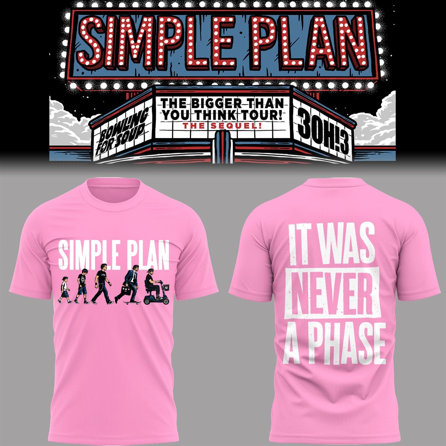 Limited Edition Bigger Than You Think! Tour Shirt