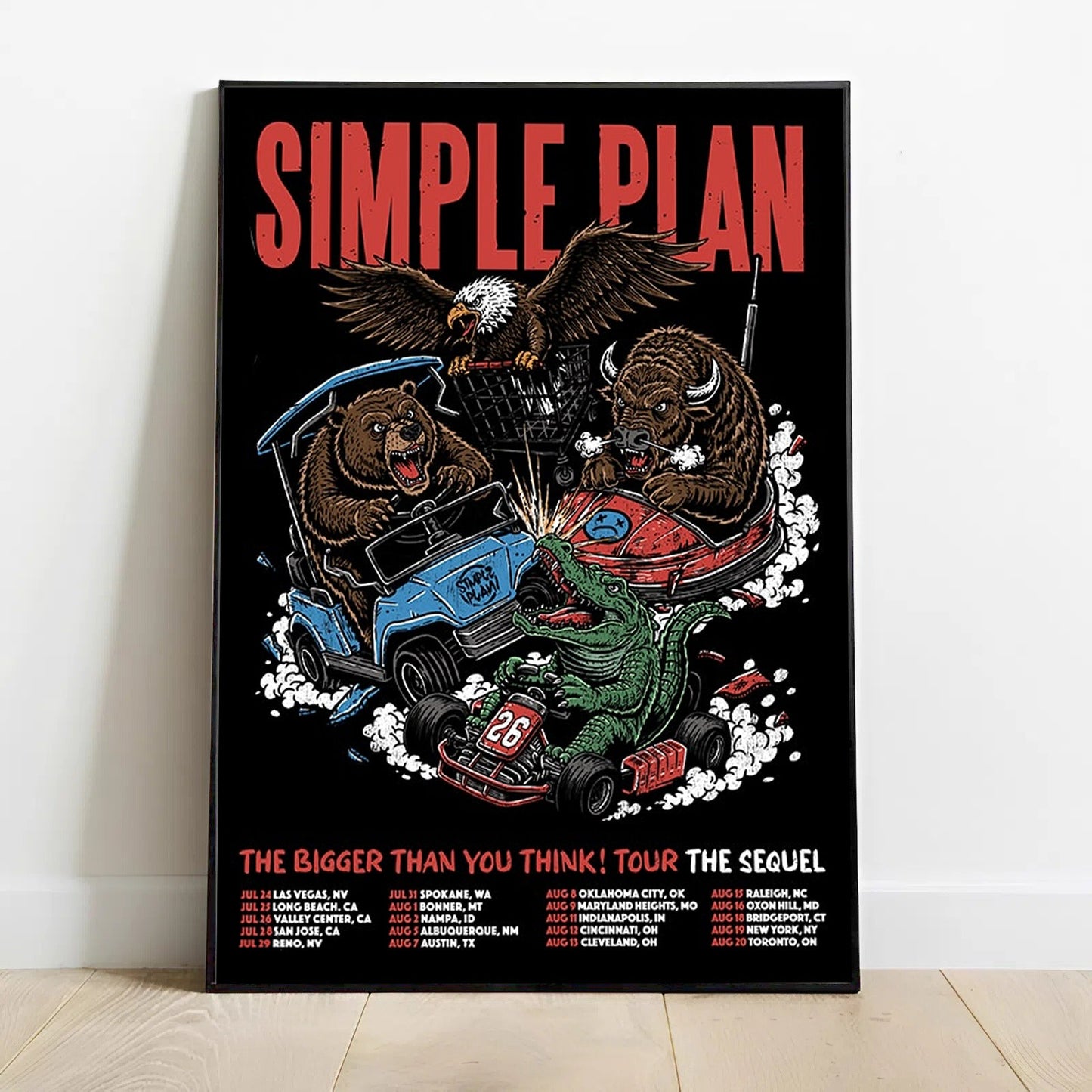 Limited Edition Bigger Than You Think! Tour Poster