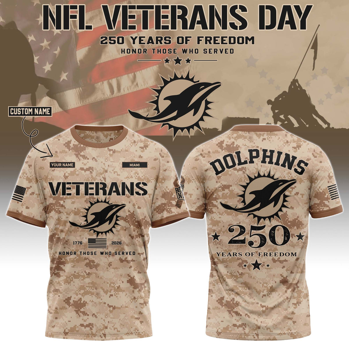 MIA Special Veterans Day 2026 Limited Edition T.shirt