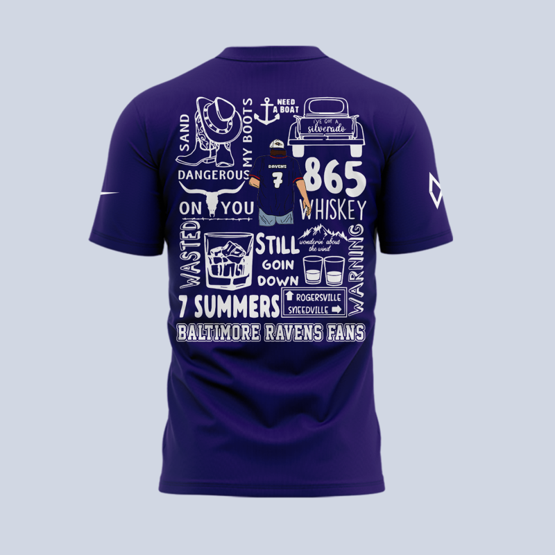 Limited Edition Baltimore Ravens x MW Tshirt