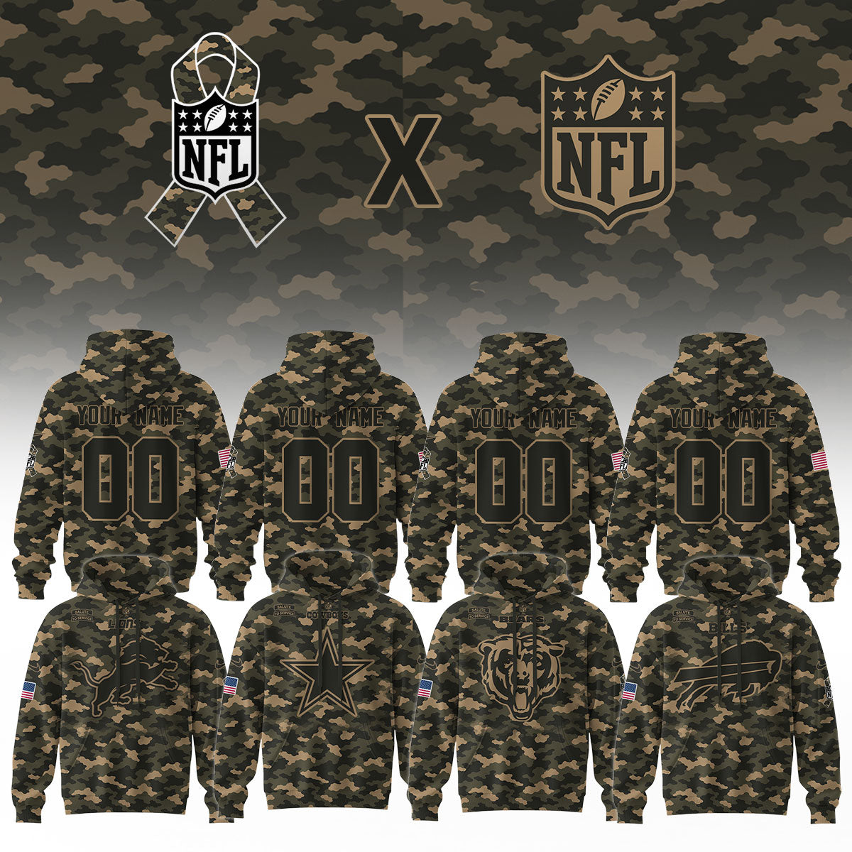 .NFL x Salute to Service Hoodie – All Teams Edition