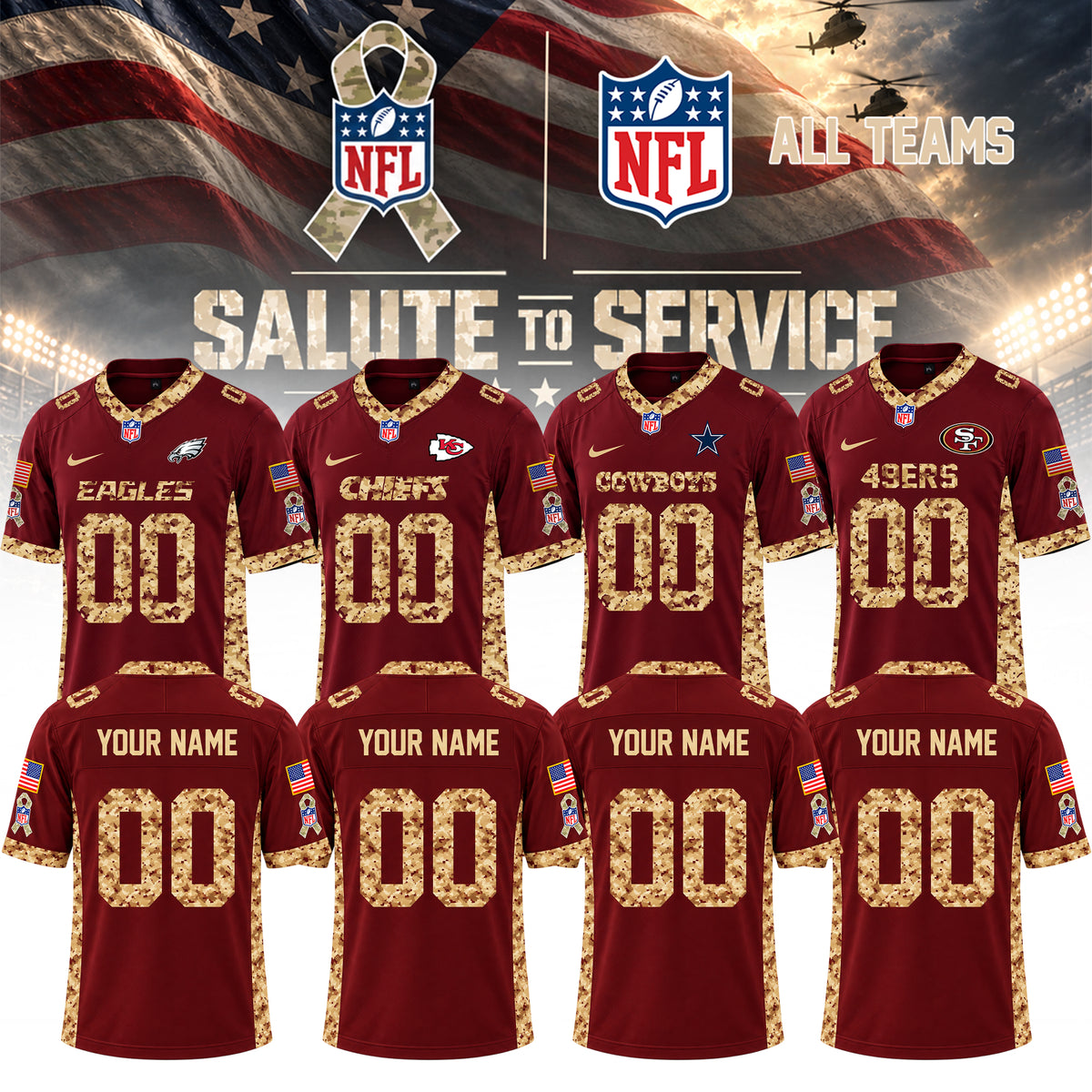 __NFL x Salute to Service Jersey – All Teams Edition