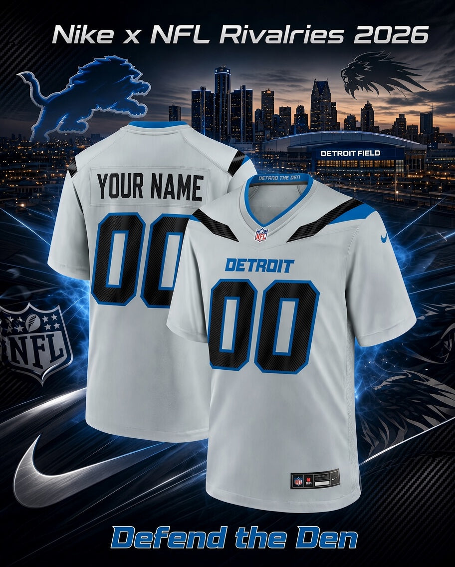 Detroit Lions x Rivalries Jersey 2026