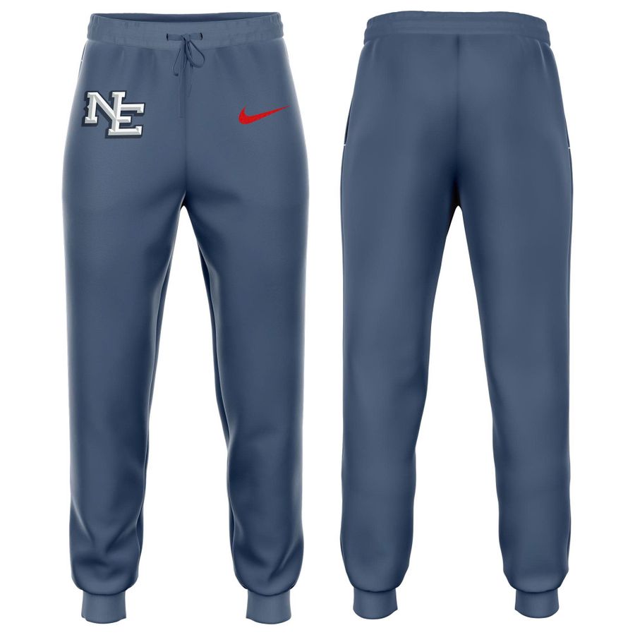 NE Patriots 2026 Rivalries Nor’Easter Storm Blue Hoodie V2