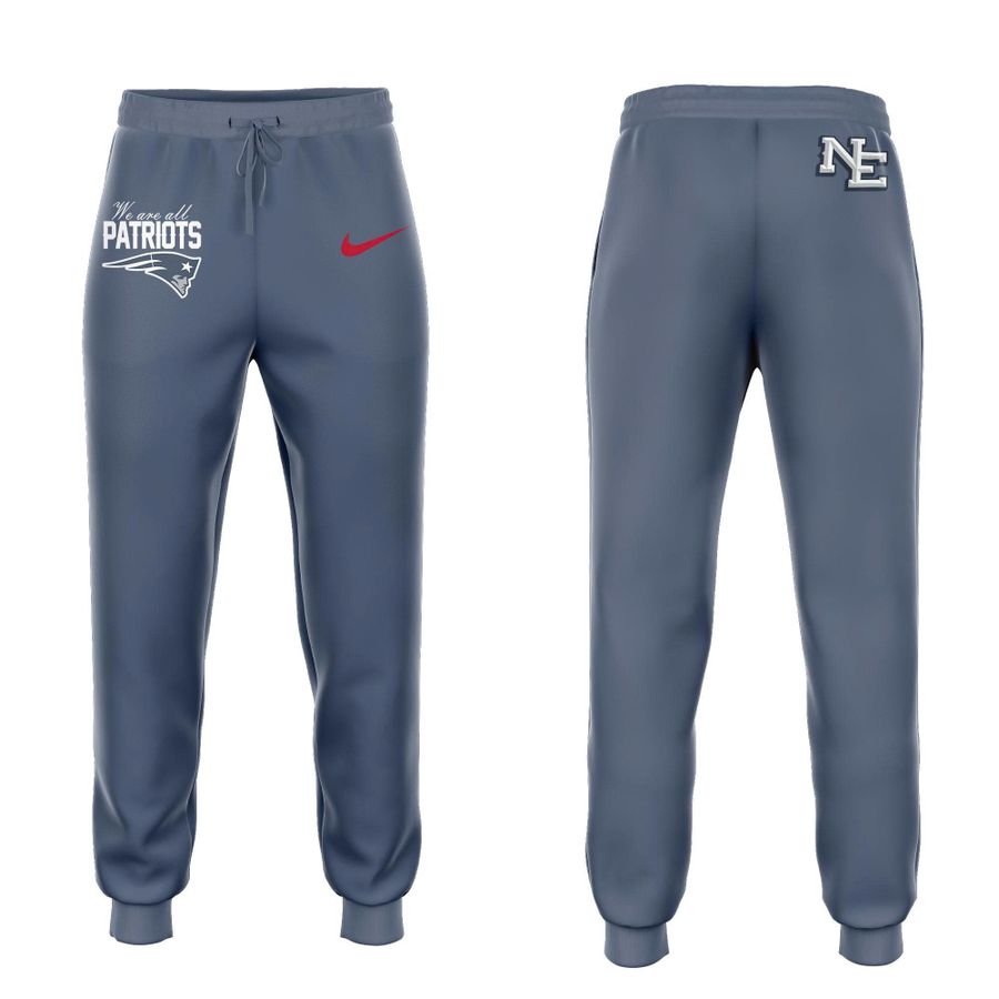 NE Patriots 2026 Rivalries Nor’Easter Storm Blue Zip Hoodie