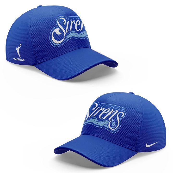 (Update Version) Cleveland Sirens Nike Blue Hoodie