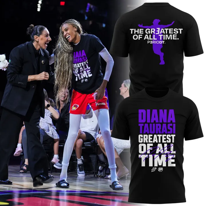 Limited Edition Diana Taurasi Phoenix Mercury 20 Years 1 Team Portrait Shirt