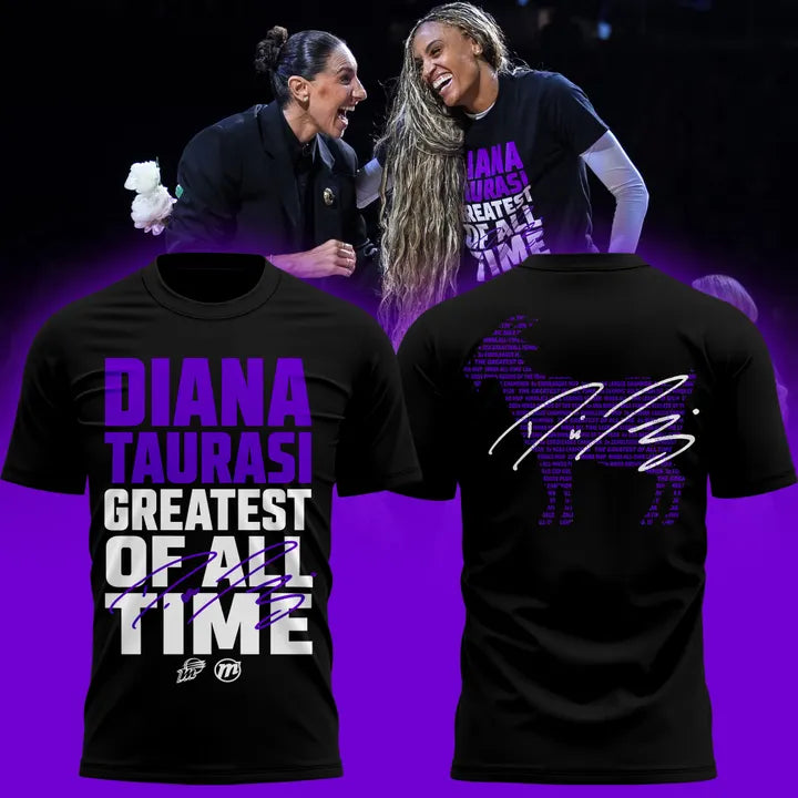 Limited Edition Diana Taurasi Phoenix Mercury 20 Years 1 Team Portrait Shirt