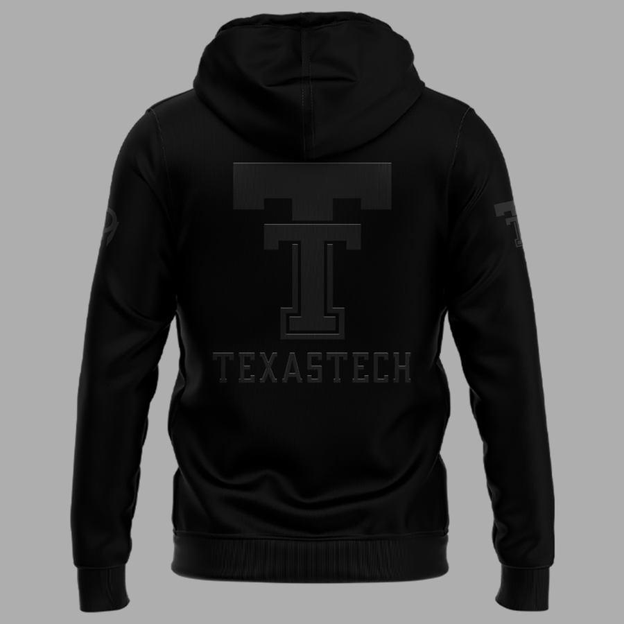 Texas Tech Dark Mode — Friday Night Football Hoodie