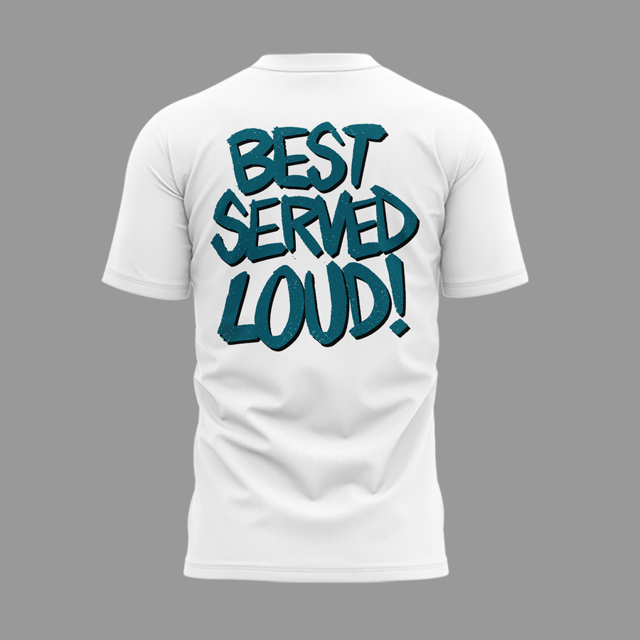 Limited Edition Jacksonville Jaguars "Bring The Juice, Best Served Loud!" White Tshirt