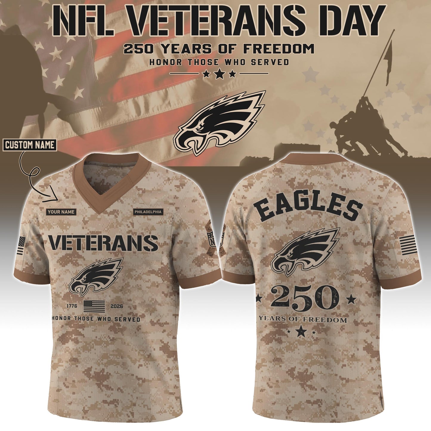 PHI Special Veterans Day 2026 Limited Edition Jersey