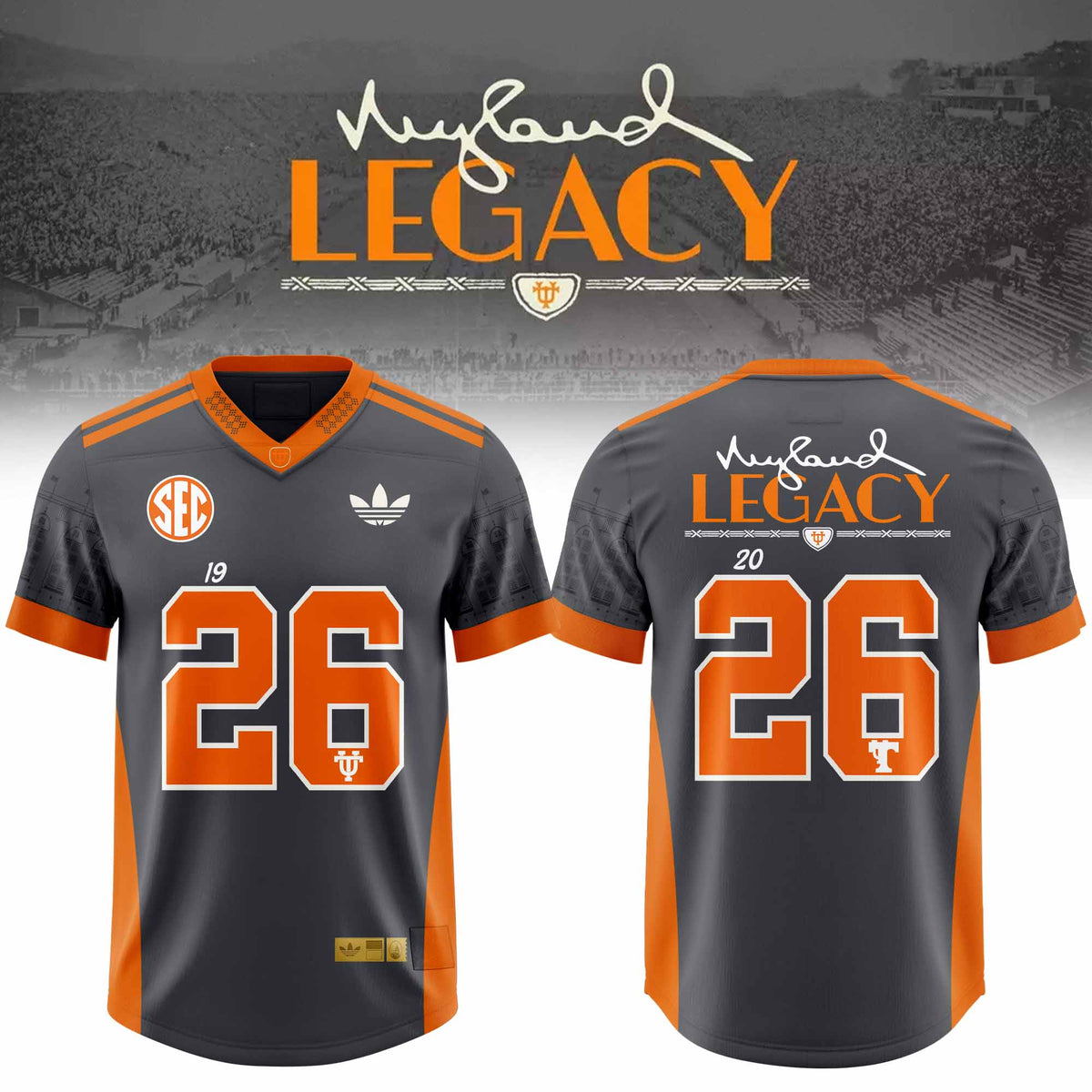_TN Nyld Lgcy Smokey Grey Collections 3D All-Over Print Football Jersey V5