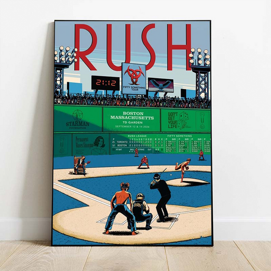 Limited Edition Fifty Something Tour 2026 Poster