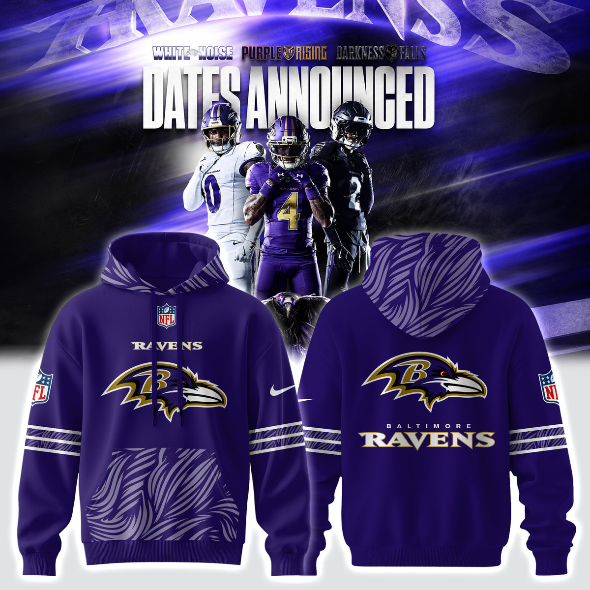 Baltimore Ravens Limited Edition New – Hoodie