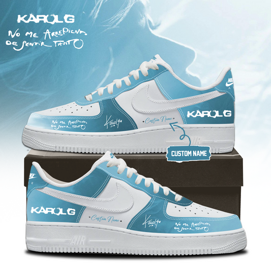 .KaRol G Album “NO ME ARREPIENTO DE SENTIR TANTO” 🩵 –  Shoes 1-1
