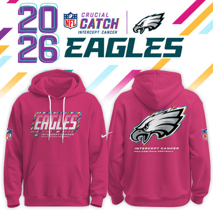 PHI Crucial Catch 2026 Pink Limited Edition Hoodie