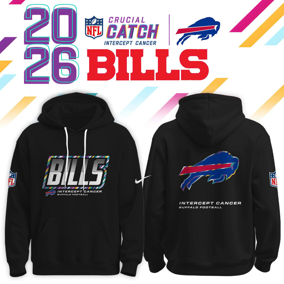BUF Crucial Catch 2026 Limited Edition Hoodie