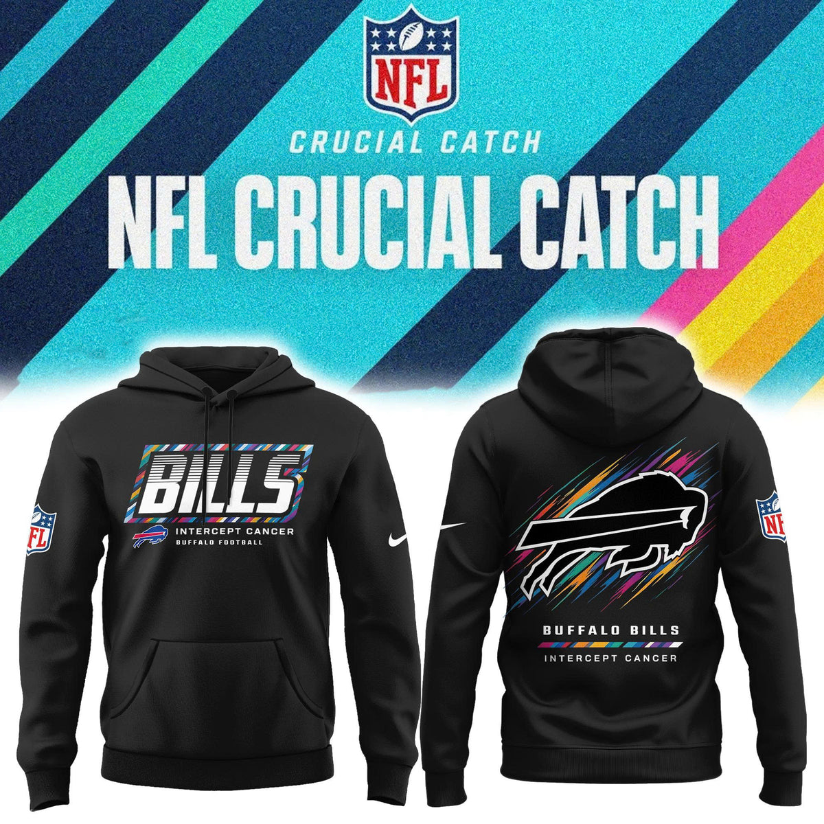 Buffalo Football Crucial Catch ’26 Hoodie v2