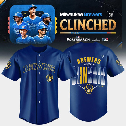 Milwaukee Brewers 2026 Postseason Clinched – Jersey