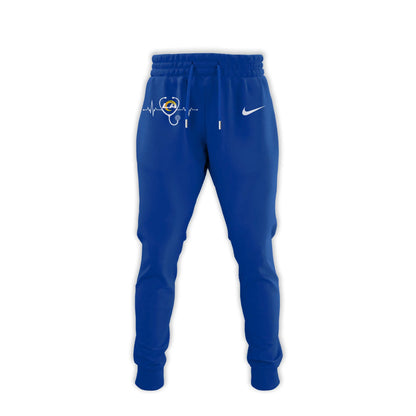 Los Angeles R Football Nurse Appreciation Hoodie