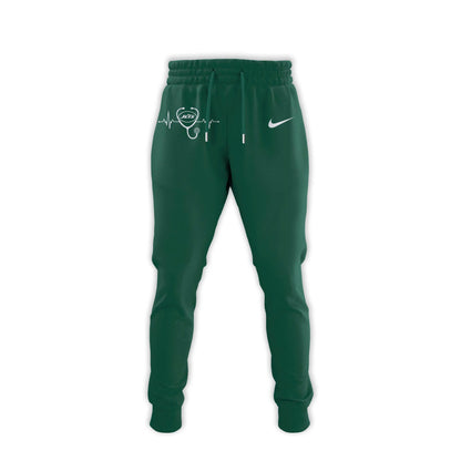 New York J Football Nurse Appreciation Hoodie