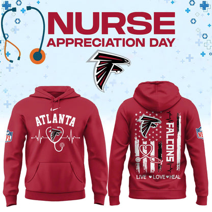 Atlanta Football Nurse Appreciation Hoodie