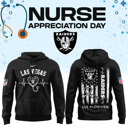 Las Vegas Football Nurse Appreciation Hoodie