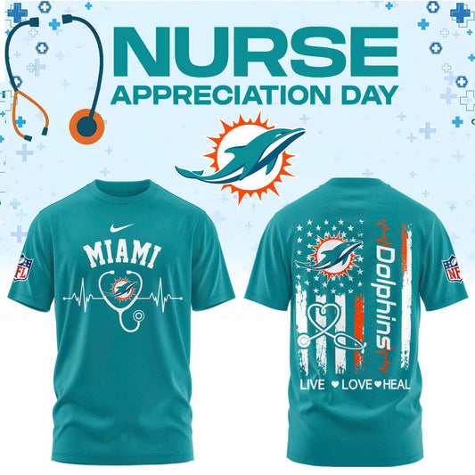 Miami Football Nurse Appreciation Tshirt