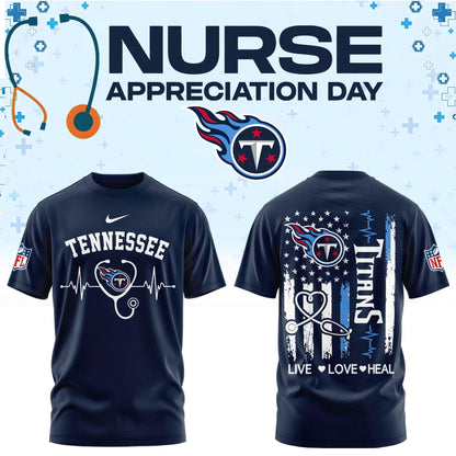 Tennessee Football Nurse Appreciation Tshirt