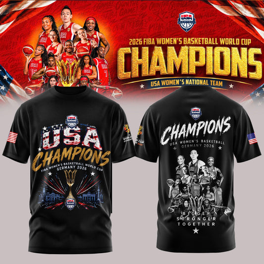 FIBA WOMEN’S BASKETBALL WORLD CHAMPIONS 2026 Limited Edition Tshirt