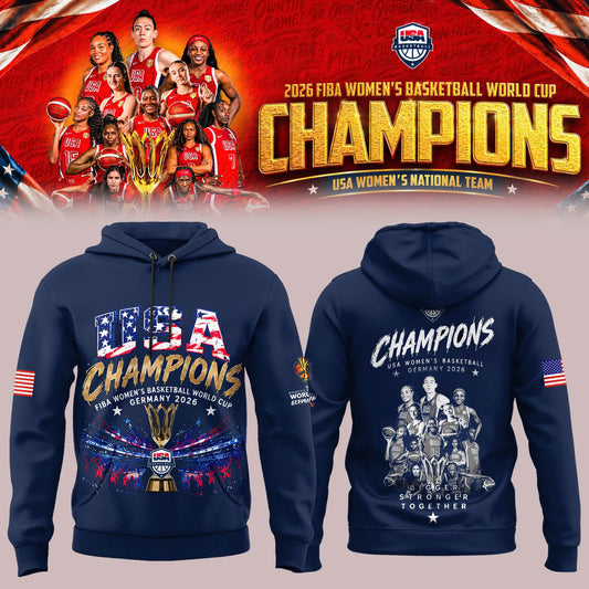 FIBA WOMEN’S BASKETBALL WORLD CHAMPIONS 2026 Limited Edition Hoodie