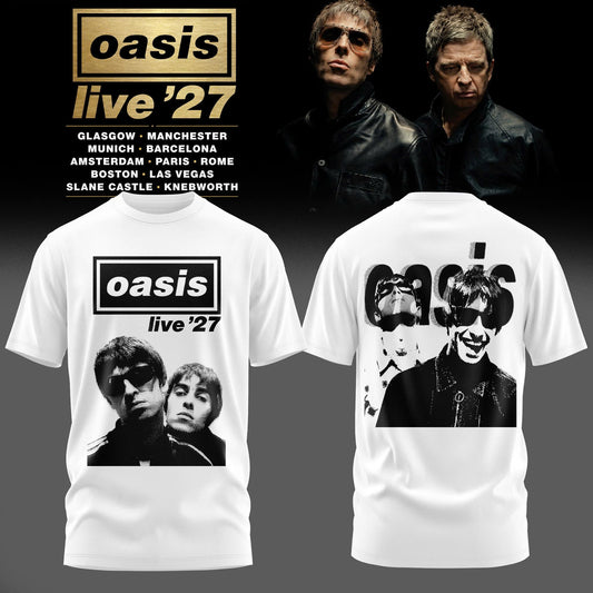 _                                                                        Oasis Live 27 Edition Tee