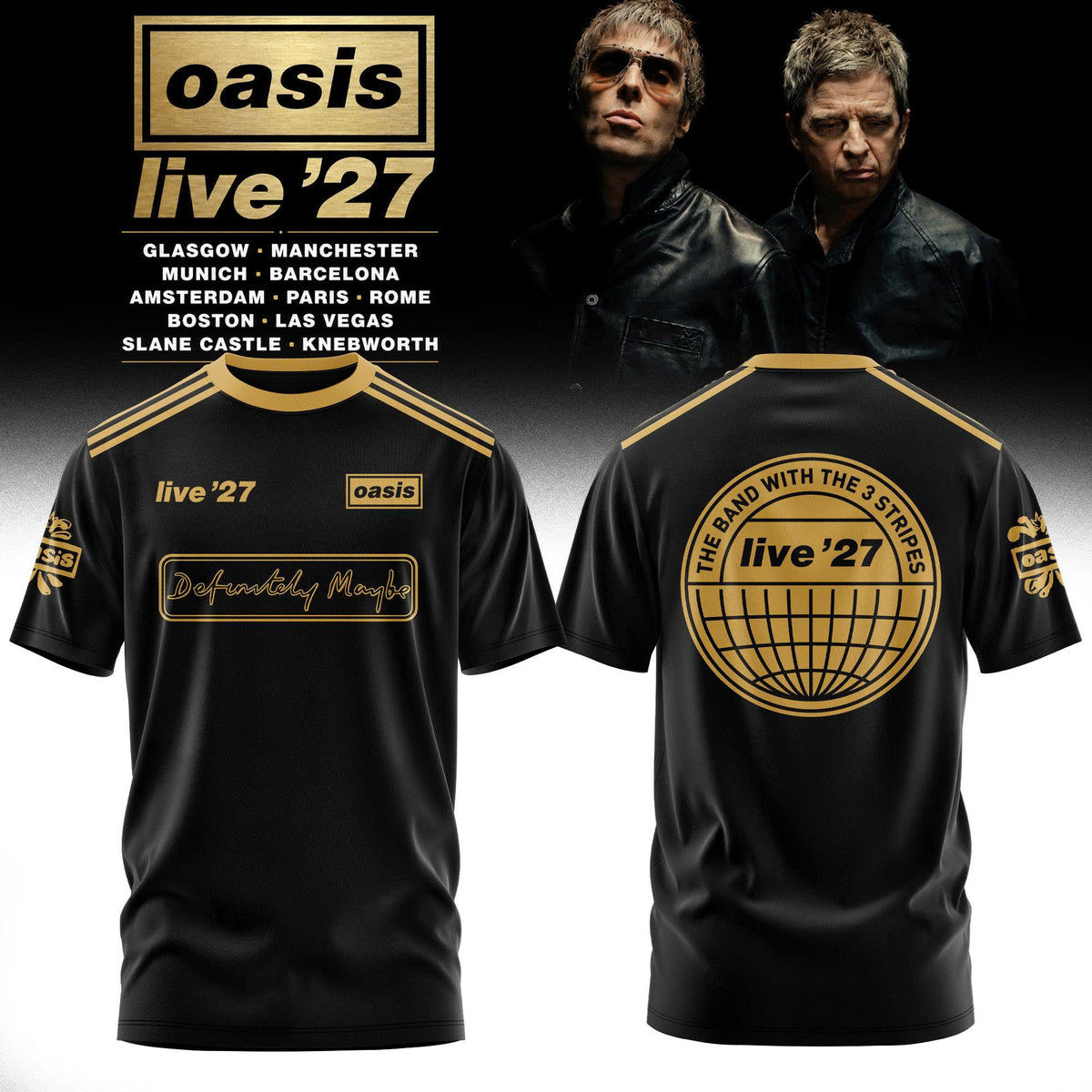 _                                                                        Oasis Live 27 Edition Tee