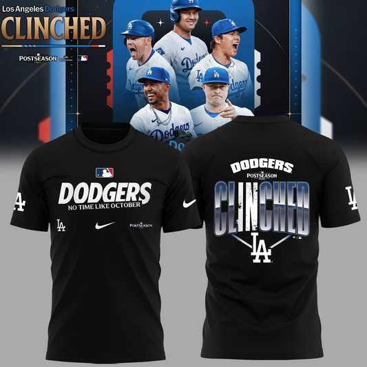 Limited Edition LA Postseason 2026 Clinched T-shirt