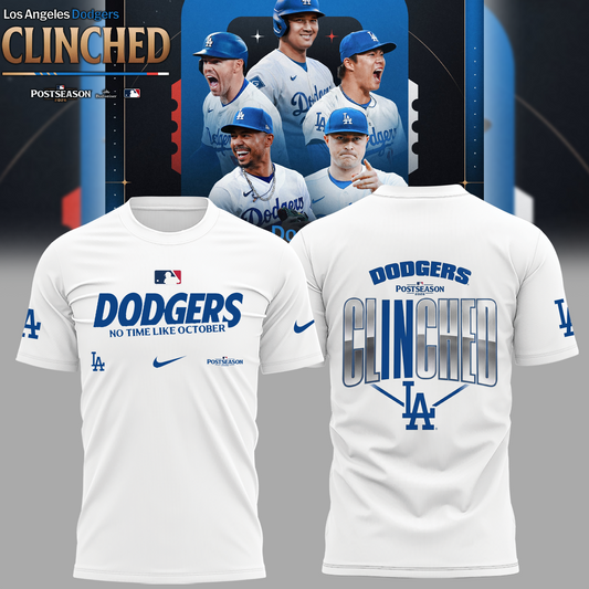 Limited Edition LA Postseason 2026 Clinched T-shirt