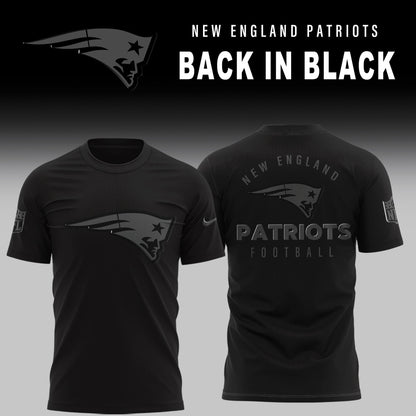 New England Patriots 2026 Back In Black Limited Edition Shirt
