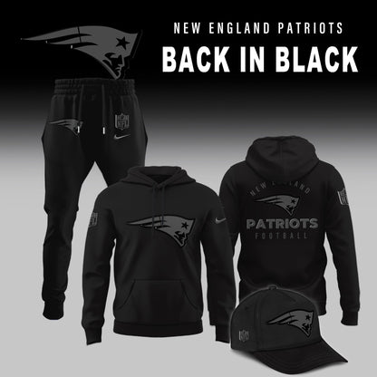 New England Patriots 2026 Back In Black Limited Edition Shirt